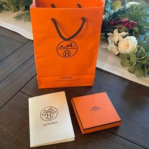 Hermes bag and box